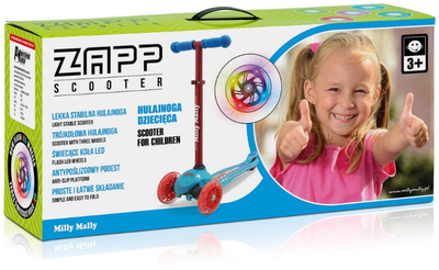 Hulajnoga dziecięca Milly Mally 2629 Zapp Scooter Miętowa (5901761124774)