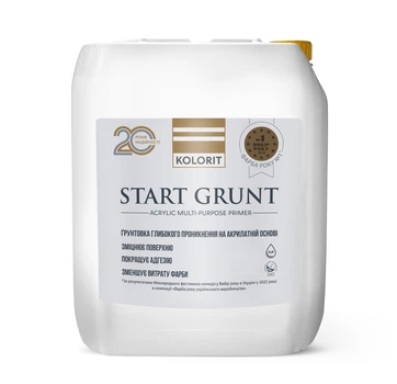 Грунтовка Kolorit Start Grunt, 10л
