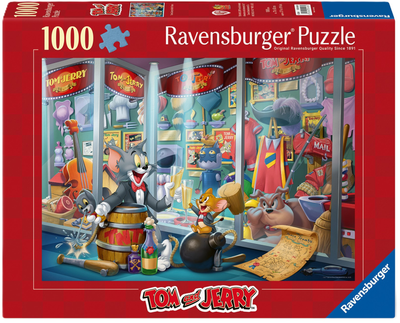 Puzzle Ravensburger Tom and Jerry Hall Of Fame 1000 elementów 12000408 (4005555004080)