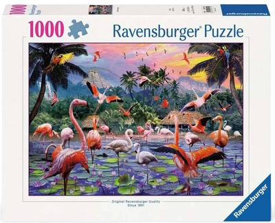 Пазл Ravensburger Рожеві фламінго 1000 елементів 12000574 (4005555005742)