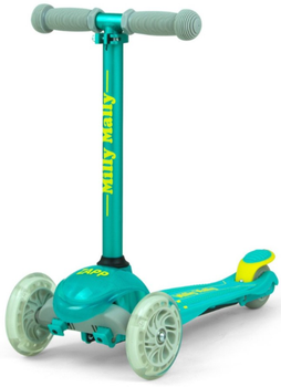 Hulajnoga dziecięca Milly Mally 2629 Zapp Scooter Miętowa (5901761124774)