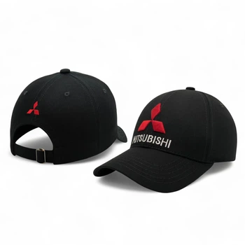 Кепка Mitsubishi / Митсубиси автомобильная Черная L (59-62 см) (KY-793377L)
