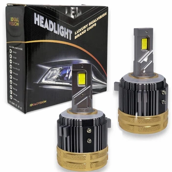 Автомобільні світлодіодні лампи з цоколем H7 18PCS 9980 Mercedes-Benz, Volkswagen Golf R, Passat, Tiguan з обманкою CANBUS (37373)