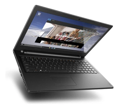 Ноутбук Lenovo 100-15IBY 15.6" WXGA HD Intel Celeron N2940 (1.83-2.25 ГГц) Intel HD Graphics RAM 4 ГБ 128 ГБ SSD Black - Б/В