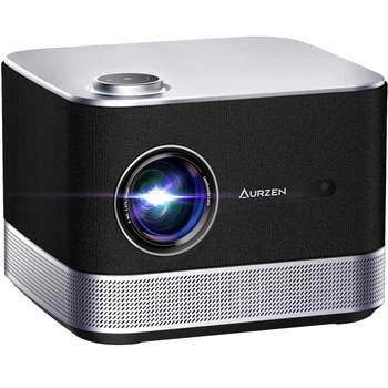 Ультрапортативний проектор для дому та офісу, Full HD 1920x1080, 500 Лм, Wi-Fi, Bluetooth, LED, чорний