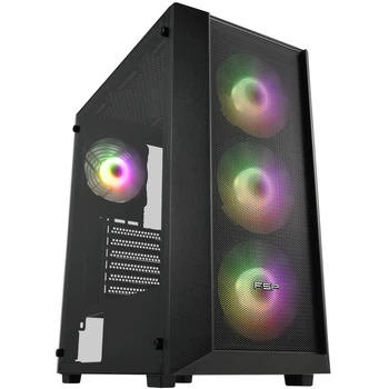 Корпус для компьютера FSP CMT218AB без БП ATX Black (CMT218AB)