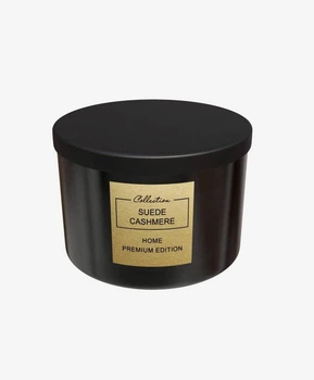 Ароматическая свеча Pepco Home premium edition Suede Cashmere