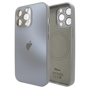 Чохол для iPhone 13 Pro AG Titanium Case 2.0 сірий з MagSafe та мікрофіброю для захисту та стилю