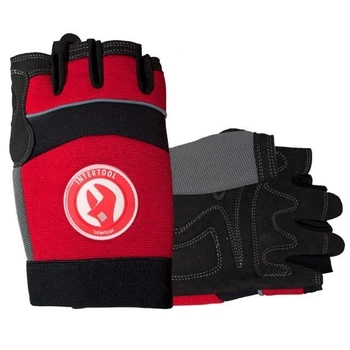 Перчатка Microfiber без пальцев INTERTOOL SP-0142