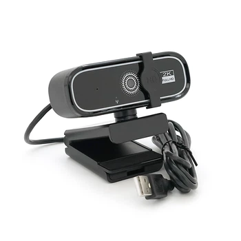Вебкамера с гарнитурой Q1, 720p, автофокус, пласт. корпус, Black/Silver, Q100