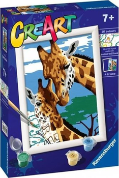 Картина за номерами Ravensburger CreArt Солодкі жирафи (4005556236152)