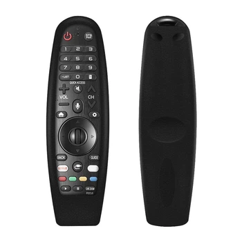 Силиконовый чехол Sikai для пульта телевизора ДУ LG Smart tv AN-MR600 AN-MR650 Black