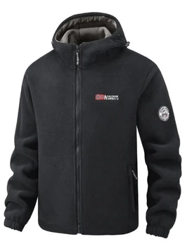 Чоловіча поліестерова зимова куртка із щільним кроєм Noutdoor Norwayo XL Чорний