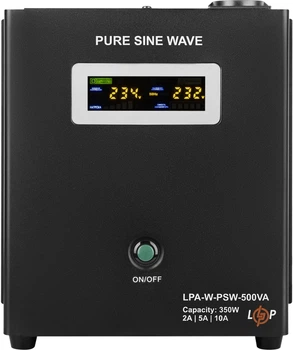 ИБП LogicPower для котлов LPA-W-PSW-500VA (350 Вт) 2A/5A/10A 12В (LP7145)