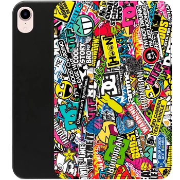 Чохол для Apple iPad mini 6 2021 Multicolored Inscriptions (68220)