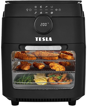 Мультипіч Tesla AirCook & Grill QG800 WiFi (AIRCKQG800WFBLK)
