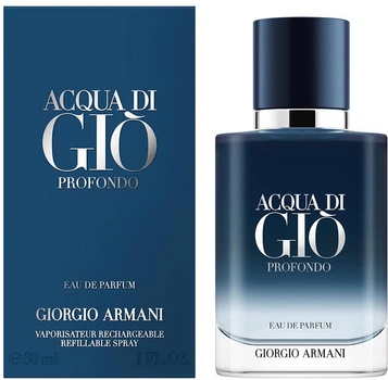 Парфумована вода для чоловіків Giorgio Armani Acqua Di Gio Profondo 30 мл (3614273953863)