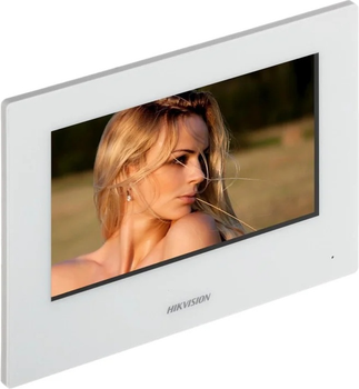 Монітор відеодомофона Hikvision DS-KH6320-WTE2-W White (6941264018865)