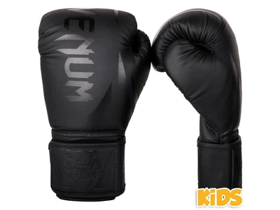 Рукавички дитячі VENUM Challenger 2.0 Kids Boxing Gloves 6 унцій чорний (4510)