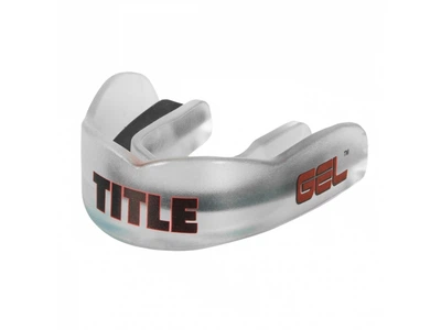 Капа TITLE Gel Max Channel Mouthguard 2.0 дорослий білий/чорний (5218)