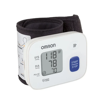 Тонометр автоматический на запястье, Omron RS1 Белый - Уценка