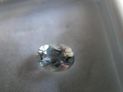 Натуральный Аквамарин (благородный Берилл) 0.95Ct. 7.3 x 5.4 x 4.1 mm