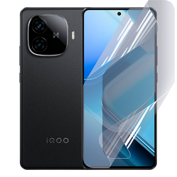 Плёнка гидрогелевая матовая для Vivo iQOO Z9 CN протиударная прозрачная