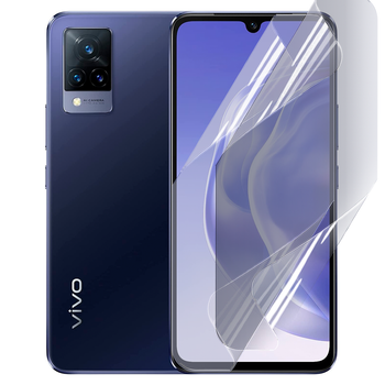 Плёнка гидрогелевая матовая для Vivo V21 протиударная прозрачная