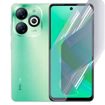 Плёнка гидрогелевая матовая для Infinix Smart 8 HD протиударная прозрачная