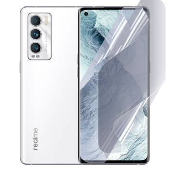 Плёнка гидрогелевая для Realme GT Master Edition глянцевая противоударная прозрачная