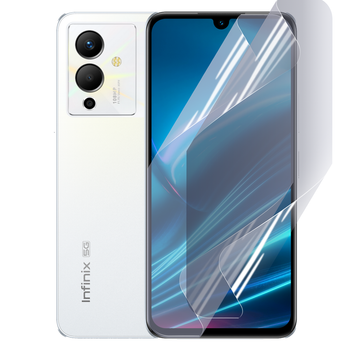 Антишпион приватная плёнка гидрогелевая для смартфона Infinix Note 12 5G противоударная прозрачная