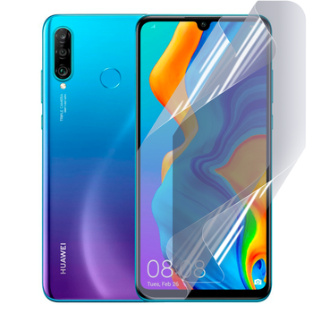 Плёнка гидрогелевая матовая для Huawei P30 Lite протиударная прозрачная