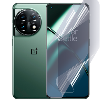 Антишпион приватная плёнка гидрогелевая для смартфона OnePlus 11 5G противоударная прозрачная