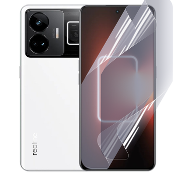 Антишпион приватная плёнка гидрогелевая для смартфона Realme GT Neo 5 противоударная прозрачная