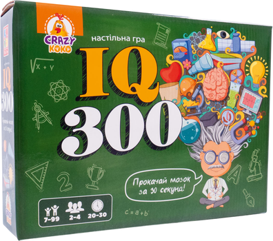 Гра настільна Vladi Toys Crazy Koko розважальна IQ300 українською мовою (VT8055-46)