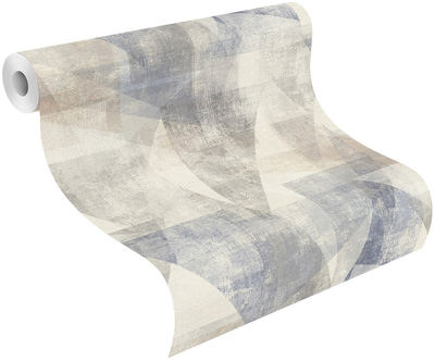 Шпалери Rasch Linares 617955 Білі/сині/сірі (4000441617955)