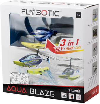 Радіокерований гелікоптер Silverlit FLYBOTIC Aqua Blaze 22 см (4891813847953)
