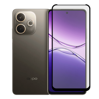 Защитное стекло для телефона Oppo A5 Pro противоударное полноэкранное черное