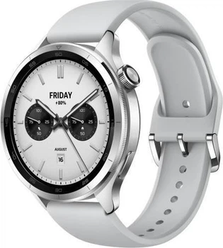 Смарт-годинник Xiaomi Watch S4 Silver (BHR9197GL)