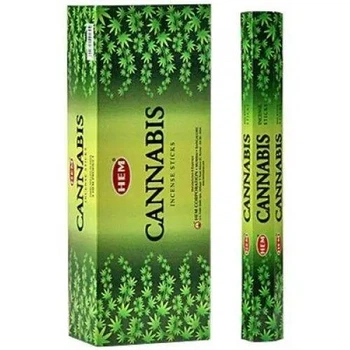Аромапалочки угольные HEM Cannabis Конопля 20 шт