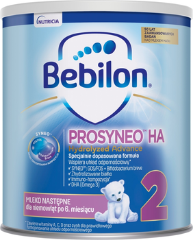 Молочна суха суміш Bebilon Prosyneo HA Hydrolyzed Advance 2 400 г (5900852057403)