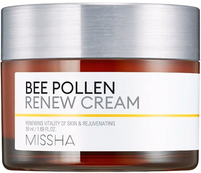 Krem nawilżający do twarzy Missha Bee Pollen Renew 50 ml (8809581450936)