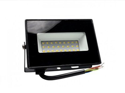 Светодиодный уличный прожектор 30W 2400Lm 6500K алюминиевый IP65 черного цвета THE-Light TL 4132