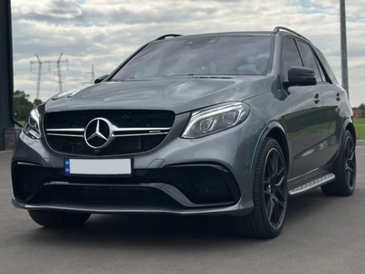 Комплект обвеса GLE63 AMG (с задним диффузором) для Mercedes GLE/ML сlass W166 2011-2018 гг