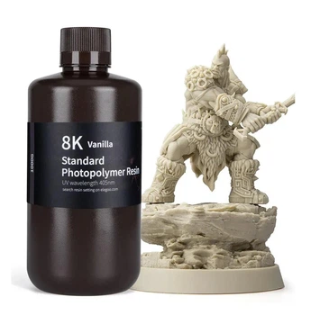 Фотополімерна смола ELEGOO Standard Resin 8K "Vanilla" (ваніль) 1кг