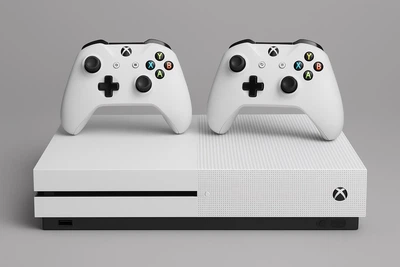 Игровая приставка Microsoft Xbox One S 500 гб 2 джойстика Б/У