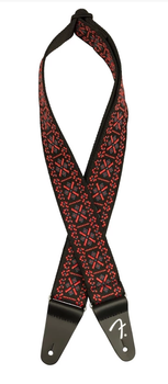 Ремень универсальный FENDER STRAP 2" PASADENA WOVEN LATTICE RED