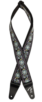 Ремень для гитары FENDER STRAP 2" PASADENA WOVEN BLUE LOTUS