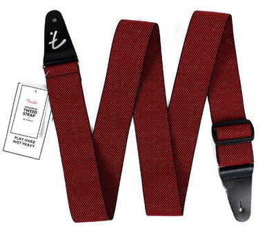 Ремень для гитары FENDER STRAP 2" MODERN TWEED BLACK/RED