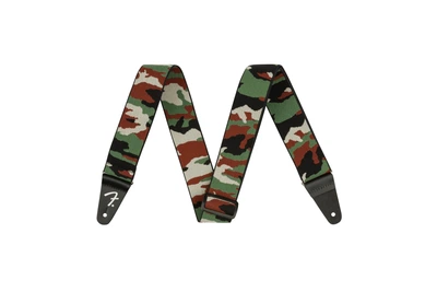 Ремень для гитары FENDER STRAP 2" WEIGHLESS CAMO WOODLAND
